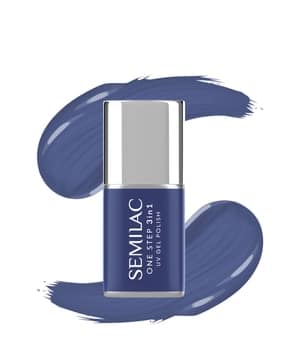 Semilac One Step 3in1 UV Gel Polish Gel Nagellack 7 ml Blau