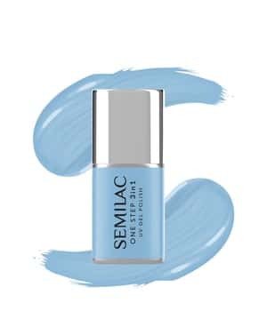 Semilac One Step 3in1 UV Gel Polish Gel Nagellack 7 ml Grau