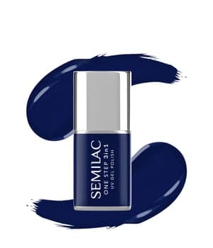 Semilac One Step 3in1 UV Gel Polish Gel Nagellack 7 ml Schwarz