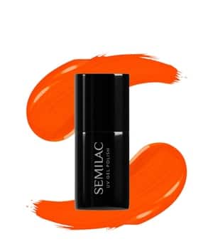 Semilac UV Colours UV Gel Polish Gel Nagellack 7 ml Orange