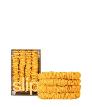 Slip Pure Silk Skinny Scrunchies Golden Haargummi 4 Stk