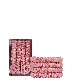 Slip Pure Silk Skinny Scrunchies - Rose Haargummi 4 Stk