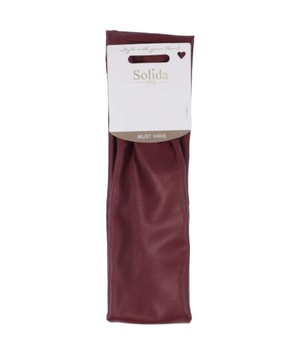 Solida Kunstleder-Haarband lila Haarband 1 Stk