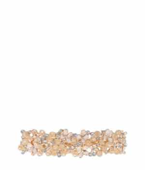 Solida Patentspange mit Blumenapplikation Haarschmuck 1 Stk