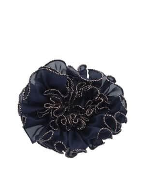 Solida Scrunchie dunkelblau Haargummi 1 Stk