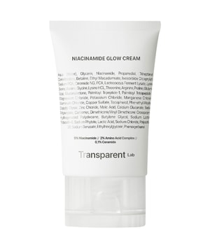 Transparent Lab Niacinamide Glow Cream Gesichtscreme 50 ml