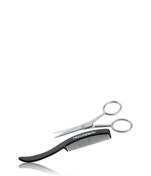 Tweezerman Moustache Scissors & Comb Bartschere & Bartkamm Bartschere 1 Stk