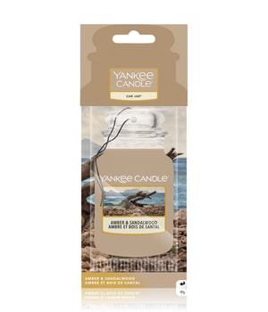 Yankee Candle Amber & Sandalwood Car Jar Raumduft 14 g