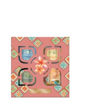 Yankee Candle Gift Set 1 Small Tumbler and 3 Filled Votive Kerzenset 1 Stk