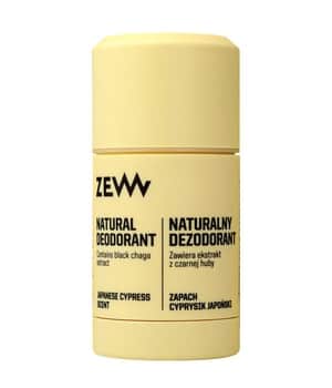 ZEW for Men Natural Deodorant Japanese Cypress Deodorant Stick 80 g