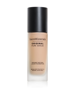 bareMinerals Original Pure Serum Radiant Natural Liquid Foundation Flüssige Foundation 30 ml Nude