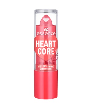 essence HEART CORE fruity lip balm Lippenbalsam 3 g Rosa
