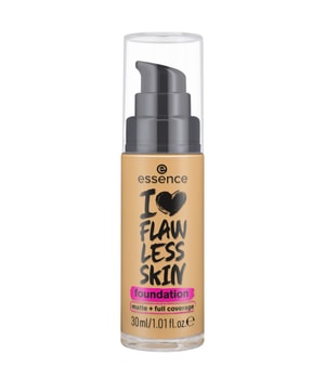 essence I LOVE FLAWLESS SKIN matt + full coverage Flüssige Foundation 30 ml Rosa