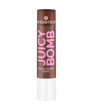 essence JUICY BOMB glossy butter balm Lippenbalsam 3 g Braun