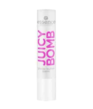 essence JUICY BOMB glossy butter balm Lippenbalsam 3 g Weiß