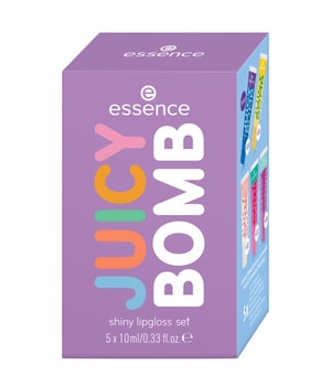 essence JUICY BOMB shiny lipgloss Lippen Make-up Set 1 Stk