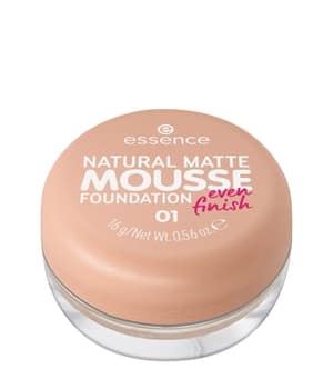 essence NATURAL MATTE MOUSSE FOUNDATION Mousse Foundation 16 g Hellbraun
