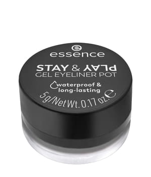 essence STAY & PLAY Gel Eyeliner Pot Eyeliner 5 g Schwarz