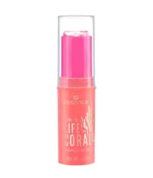 essence live LIFE in CORAL blushlighter stick Cremerouge 7 g Pink