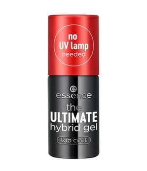 essence the ULTIMATE hybrid gel top coat Nagelüberlack 8 ml Weiß