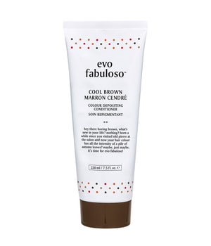 evo Fabuloso Cool Brown Marron Cendré Colour Depositing Conditioner 220 ml