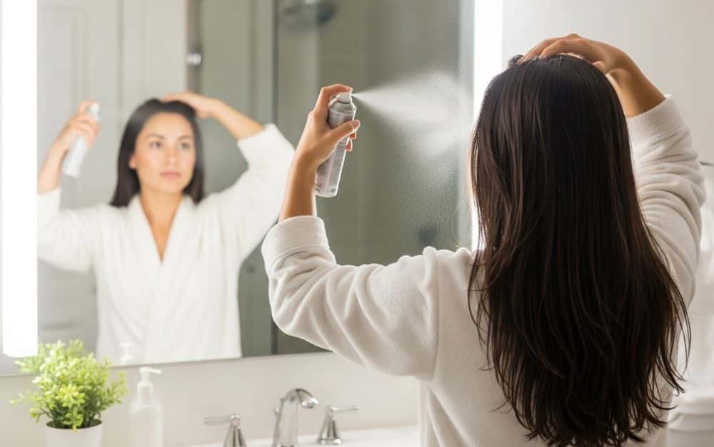 Ist Haarspray schädlich für die Haare?