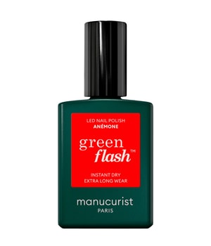 manucurist Green Flash Gel Nagellack 15 ml Dunkelrot