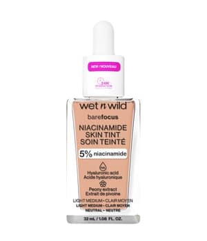 wet n wild Bare Focus Niacinamide Skin Tint Flüssige Foundation 32 ml Nude