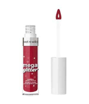 wet n wild Mega Glitter Shimmer Liquid Lipstick Liquid Lipstick 3 ml Dunkelrot